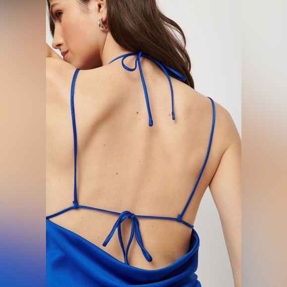 Ace Satin Strappy Dress - Picture 8 of 10